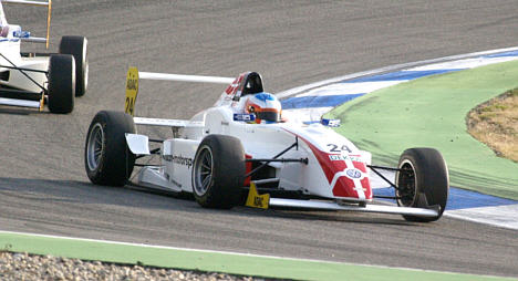Marco L. Sørensen viste Danish Dynamite på Formel 1 Grand Prix-banen: Hockenheimring.